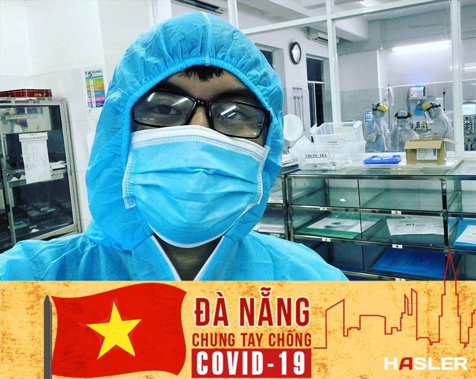 “Sớm về nhà để ăn bữa thật to, đi chơi thật xa nhé” là lời của một người vợ trẻ dành cho chồng đang công tác tại Bệnh viện Đà Nẵng.