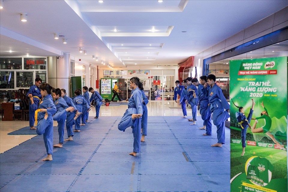 Lớp học võ (Vovinam). Lớp học võ (Vovinam).