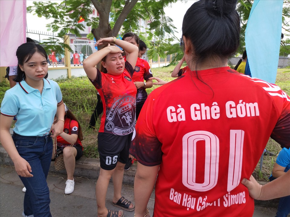 Vận động viên Gà Ghê Gớm thi đấu. Ảnh: K.Q