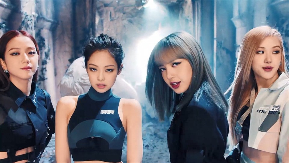 4 cô gái nhóm Backpink. Ảnh: Cắt từ MV.