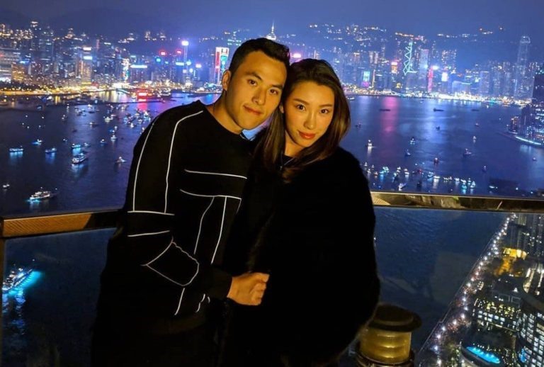Hà Du Khải và Gigi khi còn mặn nồng. Ảnh: Asianpopnews.