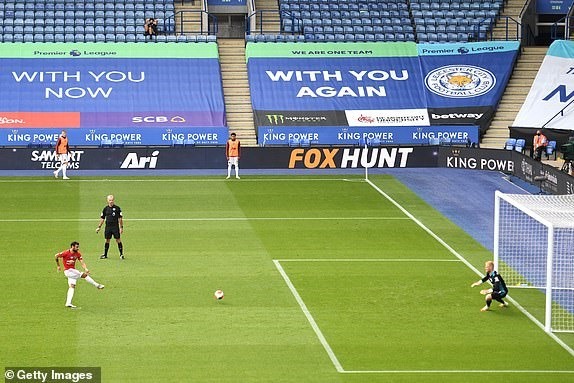 Sau khi hoàn thành mục tiêu ở Ngoại hạng Anh, Bruno tự tin cùng MU chinh phục Europa League. Ảnh: Getty.