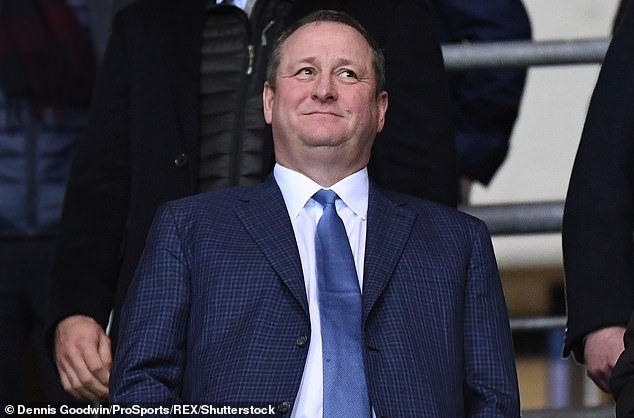 Mike Ashley. Ảnh: Getty.