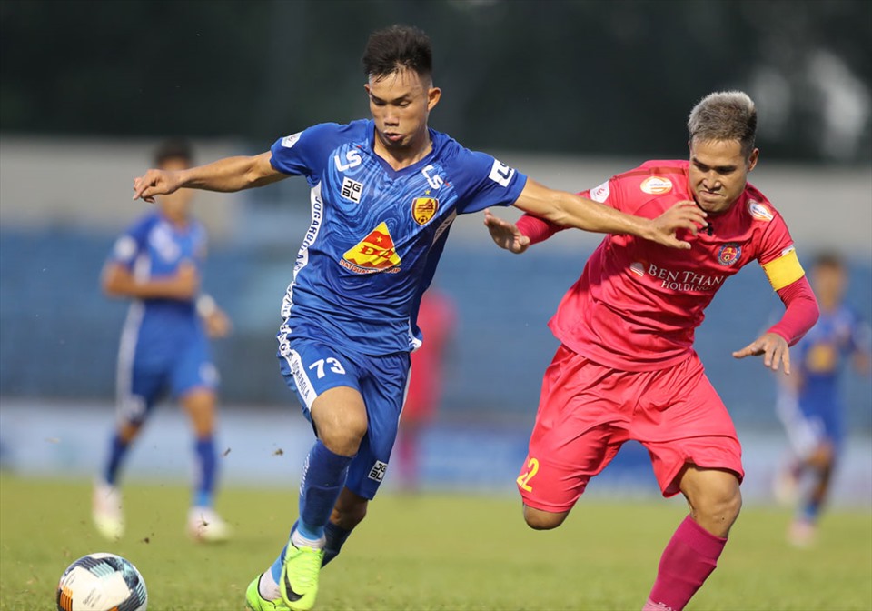 Quảng Nam muốn dừng cuộc chơi, trao Cúp cho Sài Gòn. Ảnh: VPF