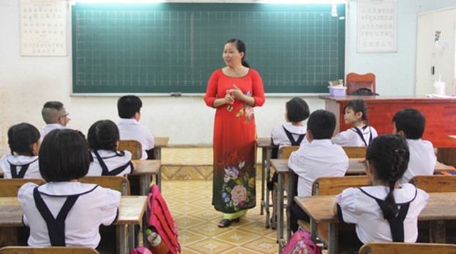 Hà Tĩnh xác định bồi dưỡng, xây dựng đội ngũ giáo viên là khâu then chốt thực hiện thành công Chương trình giáo dục phổ thông mới. Ảnh: Hà Phương
