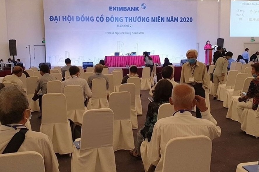 Đại hội cổ đông lần 2 của Eximbank tiếp tục thất bại vì không đủ tỷ lệ tham dự. Ảnh: Gia Miêu