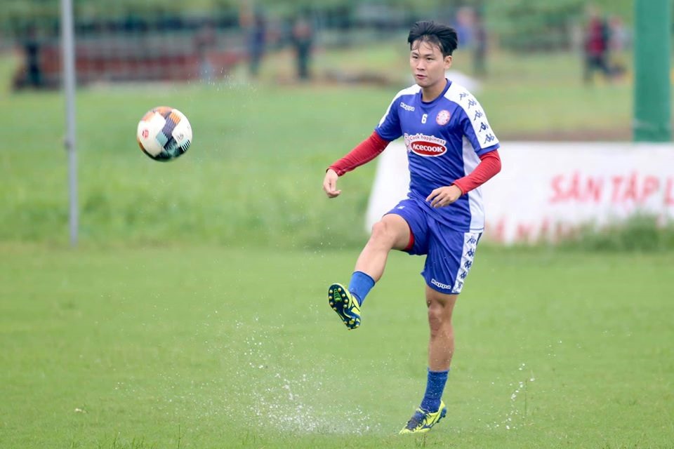 Cựu tuyển thủ U20 Hàn Quốc khẳng định anh muốn cống hiến nhiều hơn vào lối chơi chung của TP.HCM. Ảnh: HCM FC