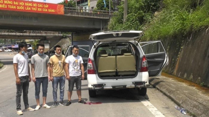 4 đối tượng người Trung Quốc nhập cảnh trái phép.