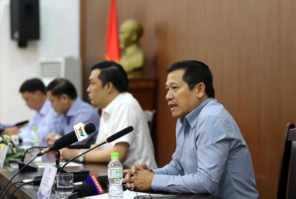 Trưởng Ban trọng tài Dương Văn Hiền nhận nhiều chỉ trích thời gian qua. Ảnh: Hải Đăng