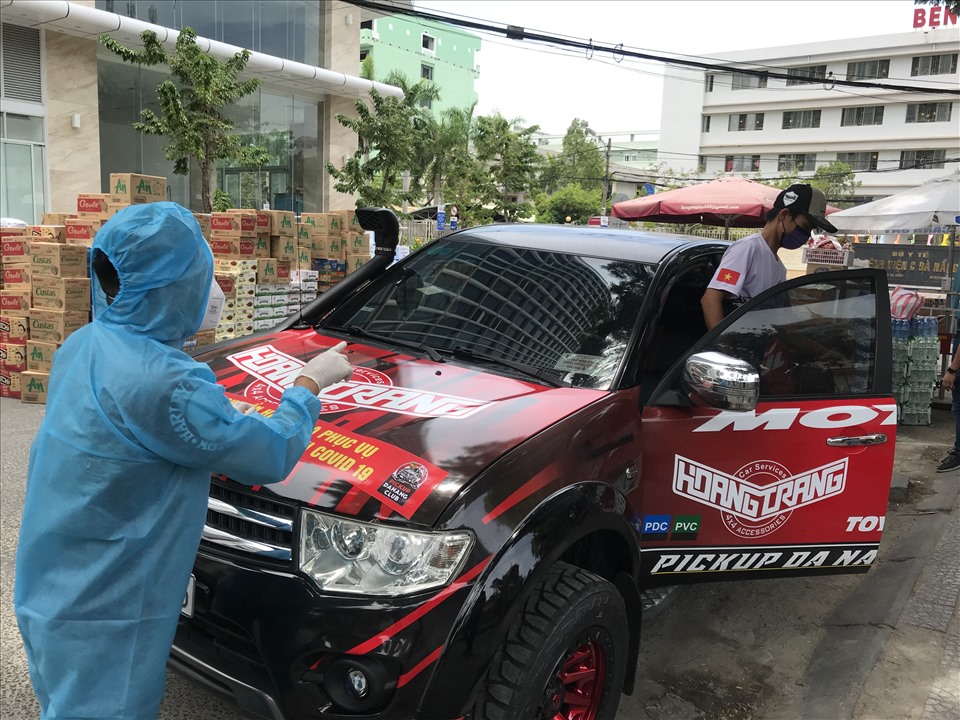 Những chiếc xe của CLB Pick up Đà Nẵng. Ảnh: Mai Hương