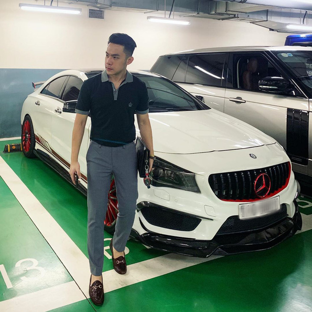 Mercedes CLA 45 AMG có giá hơn 2,3 tỉ của Đông Khuê. Ảnh: NVCC