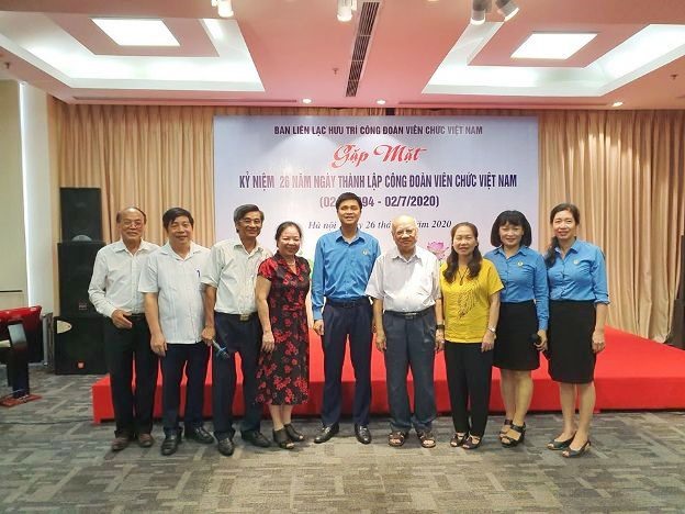 Các đồng chí nguyên lãnh đạo CĐVCVN qua các thời kỳ