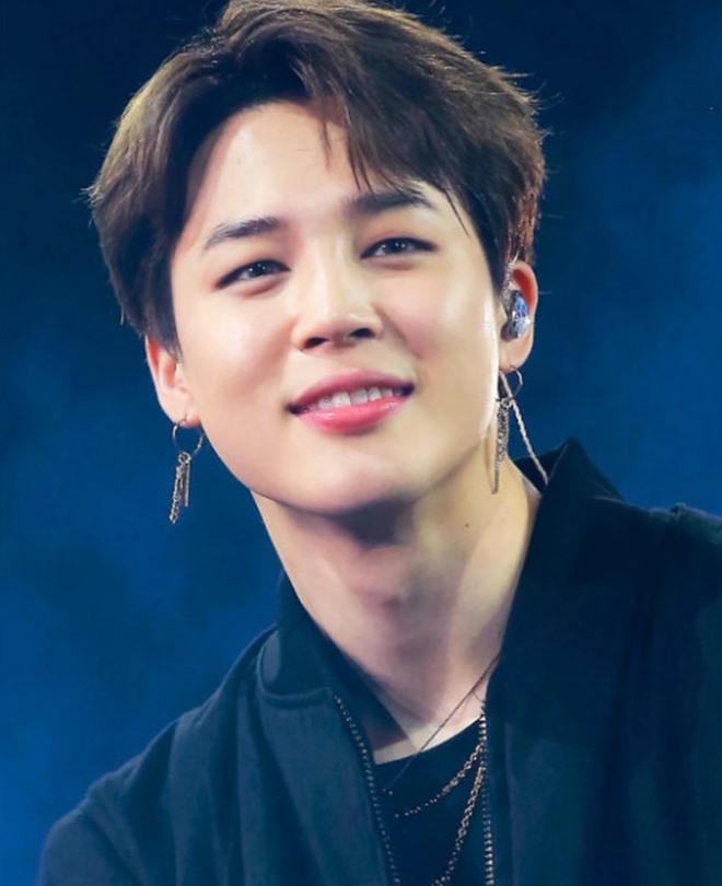 Jimin của nhóm BTS. Ảnh: Chụp màn hình