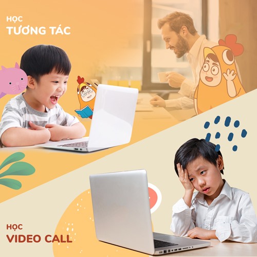 Không ít người còn nhầm lẫn giữa học trực tuyến với “hội thoại trực tuyến”.