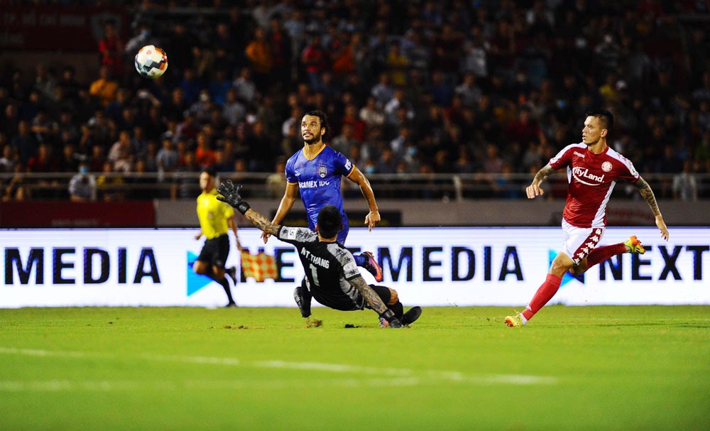 V.League đang hấp dẫn hơn. Ảnh: VPF