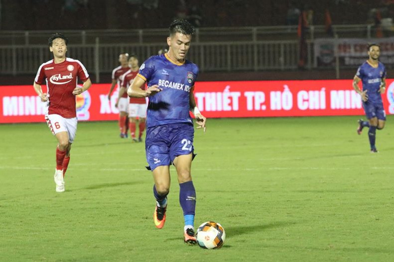 Nguyễn Tiến Linh đang là một trong những chân sút nội tốt nhất V.League. Ảnh: BFC
