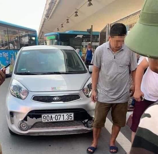 Phương tiện của tài xế Lê Xuân Hùng. Ảnh: Nguyễn Hoàng