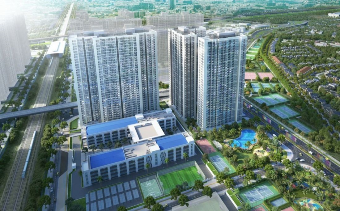 Trường Phổ thông liên cấp Vinschool sát cạnh làm nên ưu thế đặc biệt cho phân khu Sapphire Parkville.