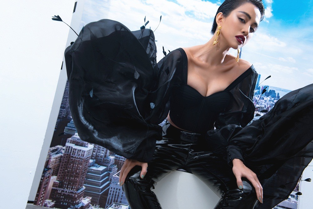 Cô kiên trì giảm cân để trở lại showbiz.