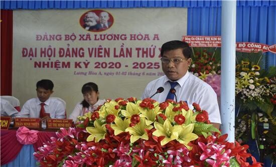 Ông Lâm Sáng Tươi. Ảnh: Cổng thông tin điện tử huyện Châu Thành.