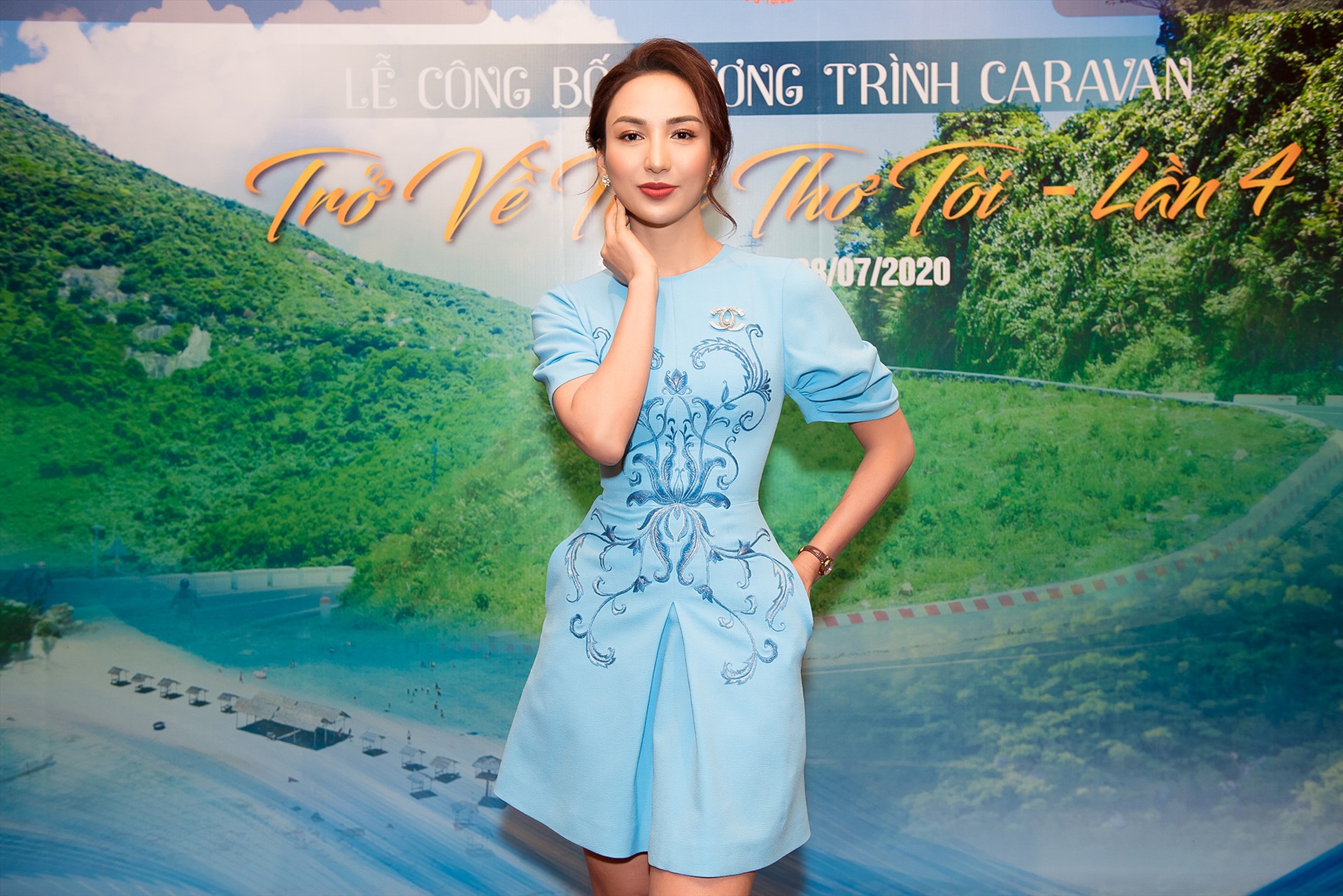 Hoa hậu Ngọc Diễm.