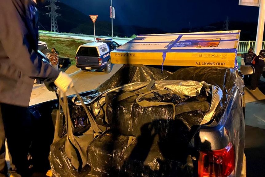 Hơn 500 kg ma túy đã bị cảnh sát thu giữ. Ảnh: AFP.
