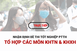 Đáp án đề thi tốt nghiệp THPT 2020 các môn KHXH và KHTN chi tiết nhất