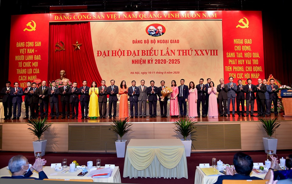 Hiện Đảng bộ Bộ Ngoại giao có quy mô và số lượng tổ chức đảng, đảng viên lớn nhất trong Đảng bộ Khối các cơ quan Trung ương. Ảnh: Bộ Ngoại giao.