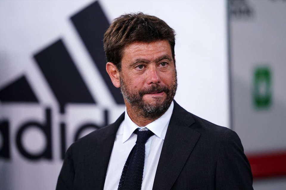 Chủ tịch Andrea Agnelli. Ảnh: Getty.