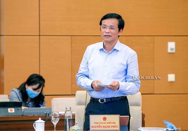 Tổng Thư ký Quốc hội Nguyễn Hạnh Phúc. Ảnh Quochoi.vn