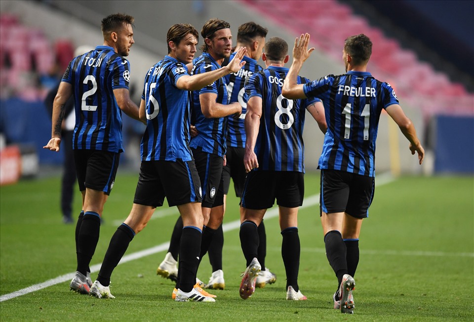 Giá trị cả đội hình của Atalanta chỉ bằng một phần nhỏ so với 2 ngôi sao mà PSG sở hữu. Ảnh: Getty Images