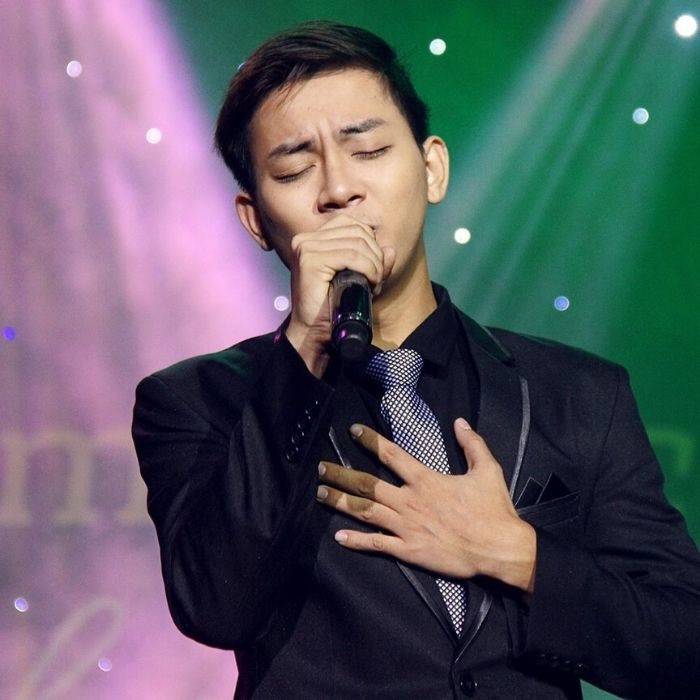 Hoa nở không màu - Hoài Lâm giành top 1. Ảnh: Cắt từ clip
