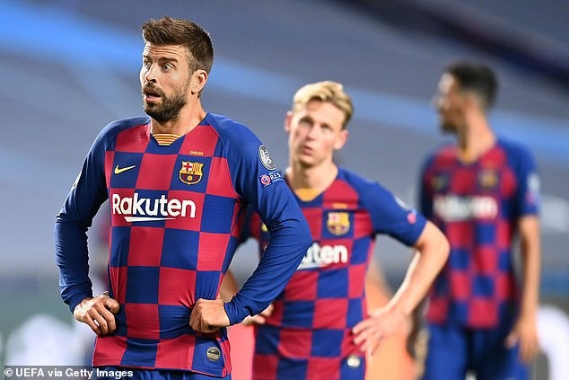 Bayern đá như lên đồng còn Barca tệ ngoài sức tưởng tượng. Ảnh: Getty.