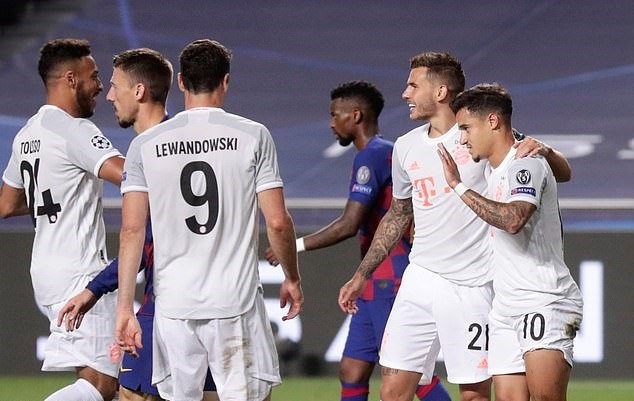 Bayern đã hủy diệt đối thủ. Ảnh: Getty.