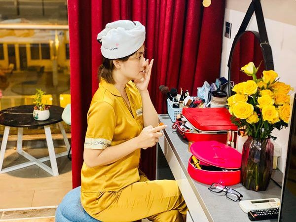 Khu trang điểm. Ảnh: NSCC