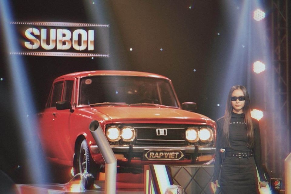 Suboi tại Rap Việt. Ảnh: Rap Việt