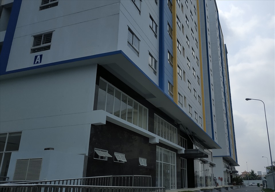 Một Chung cư - Nhà ở xã hội tại quận Bình Tân (TPHCM). Ảnh: Nguyễn Huy