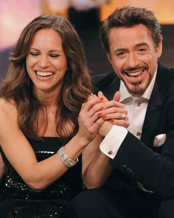 Tài tử Robert Downey Jr và Susan Downey. Ảnh: CGV