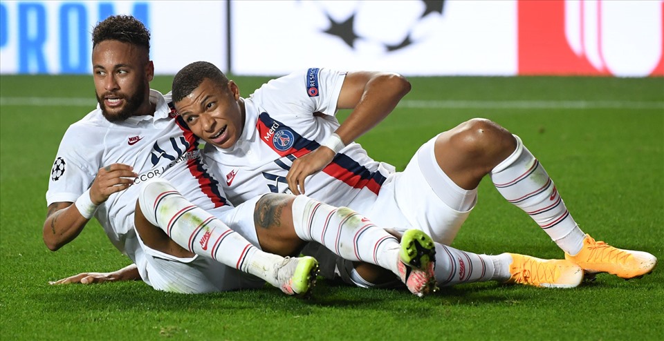 Neymar và Mbappe đã vào bán kết. Ảnh: Goal.