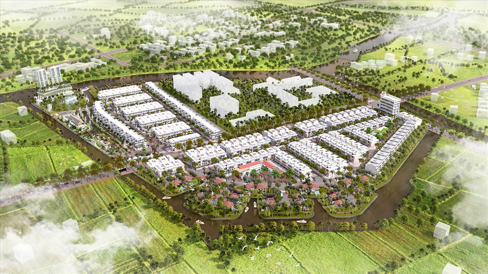 Phối cảnh dự án Khu dân cư Phước Thọ 1