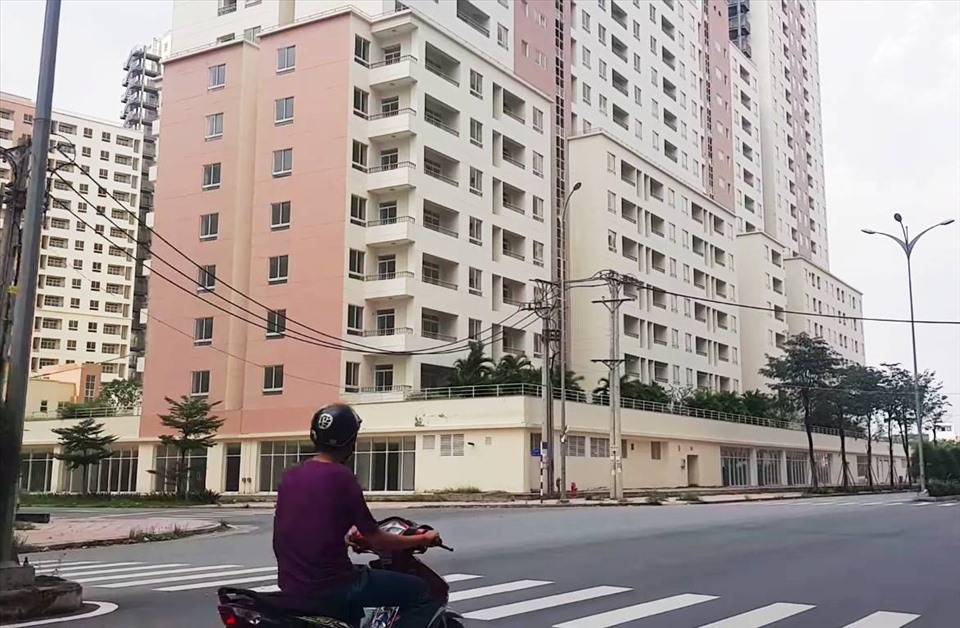 Một chung cư tái định cư ở quận 2 (TPHCM). Ảnh: An Nguyên
