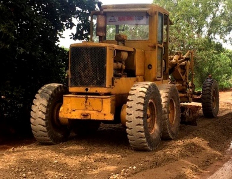 Hiện trường nơi xảy ra vụ tai nạn thương tâm làm bé trai 12 tuổi tử vong. Ảnh: Kỳ Nguyên