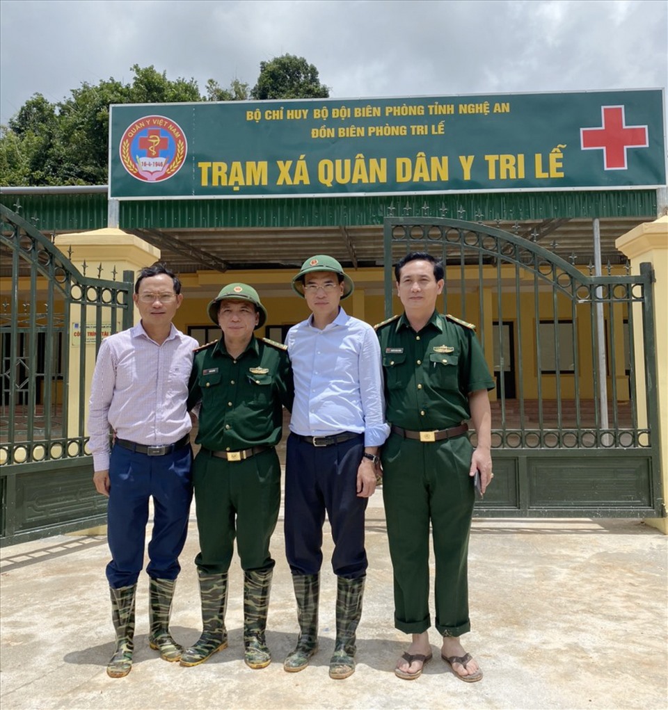 Trạm xá quân dân y ngày khánh thành