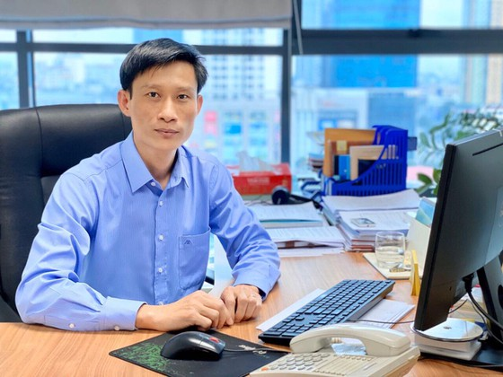 Ông Vũ Đức Long, Phó Giám đốc Trung tâm Dự báo khí tượng - thủy văn quốc gia. Ảnh Thảo Anh