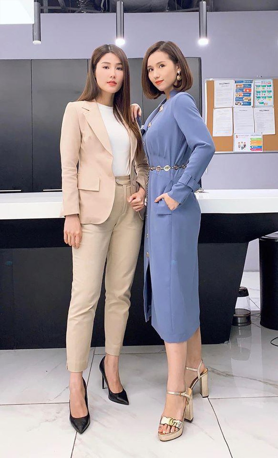 Thời trang của nhân vật Linh. Ảnh: NSCC, Cắt từ clip