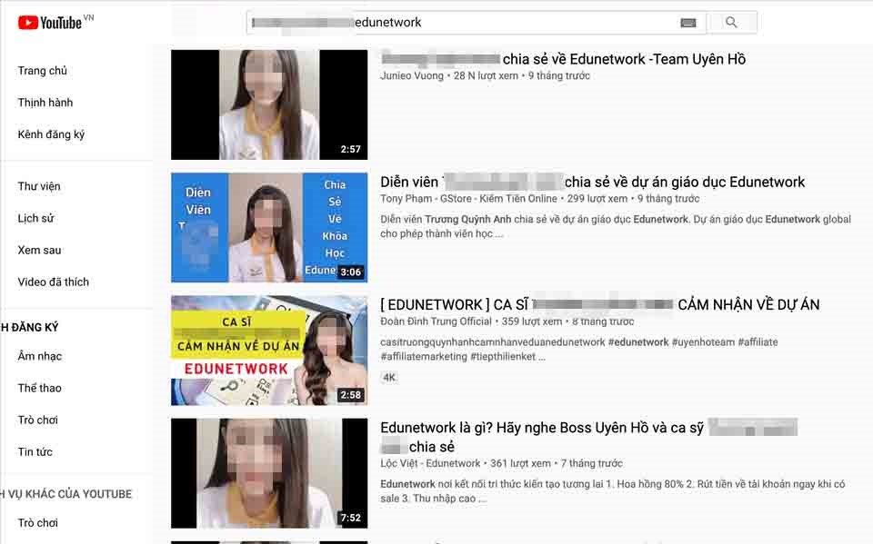 Clip ca sĩ - diễn viên T.Q.A chia sẻ về Edunetwork được các thành viên tham gia dự án chia sẻ rầm rộ để kéo thêm người mới tham gia. Ảnh: Trần Tuấn.