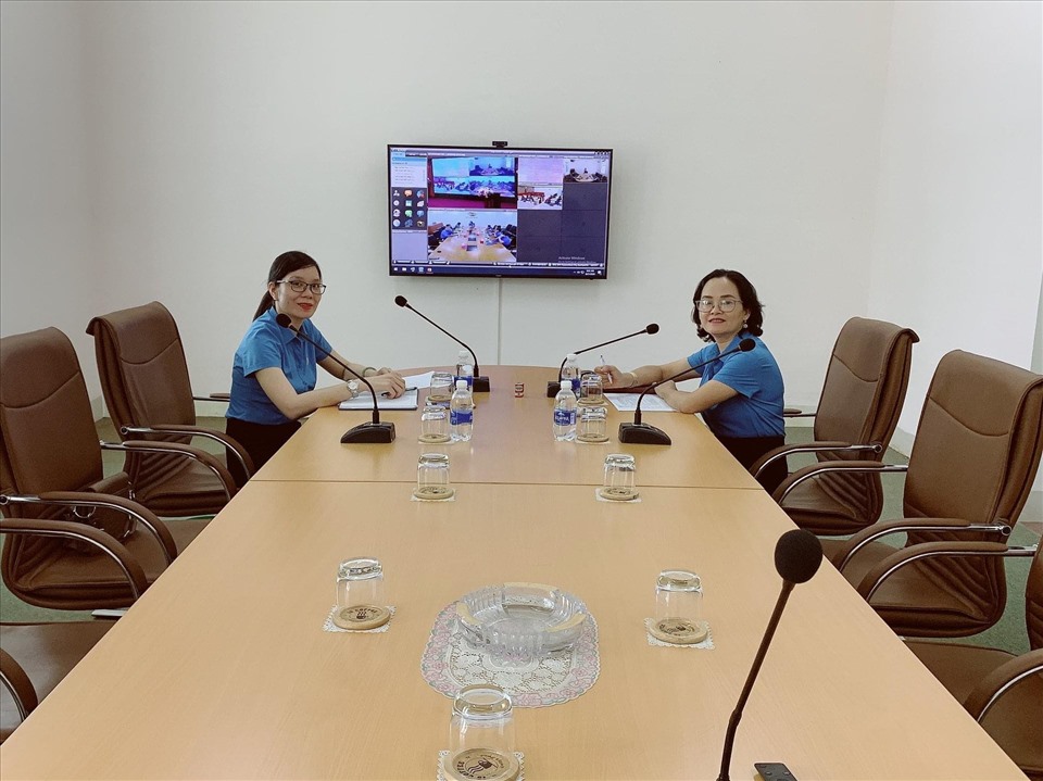 Điểm cầu tại Huế. Ảnh: CĐ DMVN