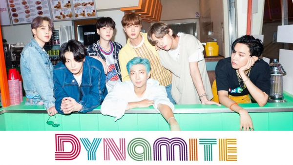 MV Dynamite của BTS. Ảnh: Cắt từ clip