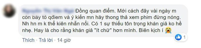 Hàng loạt khán giả bức xúc. Ảnh: Chụp màn hình