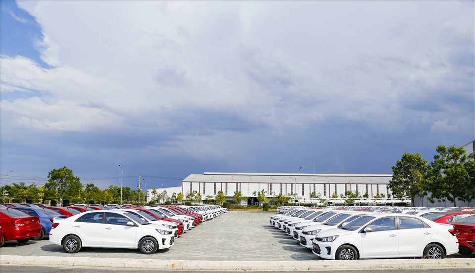 6. Xe Kia Soluto sản xuất tại nhà máy THACO Kia - KCN THACO Chu Lai